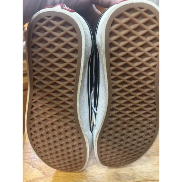 Vans Off The Wall Women's Tennis Shoes Sneakers Black White Lace Up‎ Size 7.5 M - Picture 7 of 7